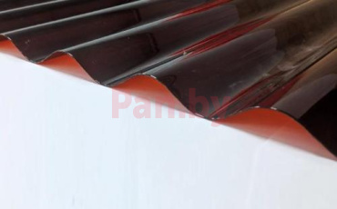 Поликарбонат профилированный Сэлмакс Групп Sinus Бронза (коричневый) 2000*1050*0,8 мм (волна) фото № 1
