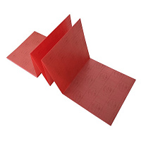 Подложка под виниловый пол из экструдированного пенополистирола Solid UHD Antislip под LVT, гармошка, 1.5 мм, красный
