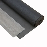 Подложка под виниловый пол из вспененного полиэтилена Zeta Premium Black 1,5 мм, рулон 16,9 м