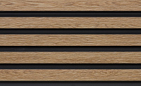 Декоративная реечная панель из полистирола Decor-Dizayn 904-64SH Бук 3000*150*10 мм