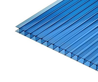 Поликарбонат сотовый Сэлмакс Групп Скарб синий 6000*2100*20 мм, 2,5 кг/м2