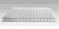 Поликарбонат сотовый Sunnex Прозрачный 3R 6000*2100*10 мм, 1 кг/м2