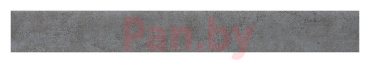 Декоративная интерьерная рейка из дюрополимера Decor-Dizayn 611-25SH, Серый бархат 3000х30х20 фото № 2