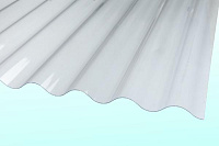 Поликарбонат профилированный Юг-Ойл-Пласт Молочный 2000*1050*0,8 мм (волна)