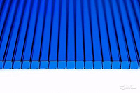 Поликарбонат сотовый Сэлмакс Групп Мастер синий 6000*2100*3,8 мм, 0,48 кг/м2