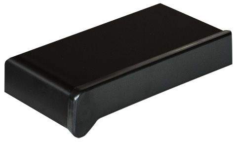 Подоконник ПВХ Moeller LD-S 30  черный ультрамат 350мм (clean-touch) фото № 3