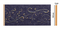 Декоративная панель из полистирола Декомастер Перламутр N10-39 2400х100х6