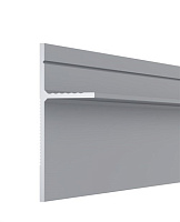 Плинтус универсальный алюминиевый Pro Design Panel 7208 теневой анодированный