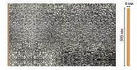 Декоративная панель из полистирола Декомастер Stone Line M60-29 2400х595х4
