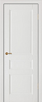 Межкомнатная дверь массив сосны Vilario (Стройдетали) Леонардо ДГ, Белый