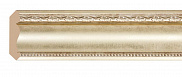 Плинтус потолочный из пенополистирола Декомастер Матовое серебро 155s-937 (35*35*2400мм)