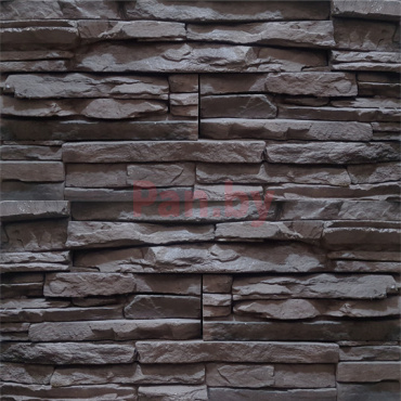 Декоративный искусственный камень Декоративные элементы Викос 12-680 Серо-коричневый