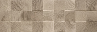 Керамическая плитка (кафель) для стен глазурованная Paradyz Daikiri Brown Wood Kostki Struktura 250x750