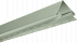 Угол наружный для сайдинга Альта-Профиль Серо-зеленый, 3м фото № 1