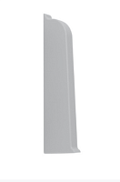 Заглушка для плинтуса ПВХ Arbiton Vigo 60 002 Светло-серый (левая+правая)