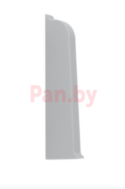Заглушка для плинтуса ПВХ Arbiton Vigo 60 002 Светло-серый (левая+правая) фото № 1