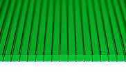 Поликарбонат сотовый Сэлмакс Групп Скарб-про Люкс зеленый 8 мм, 2100*6000 мм