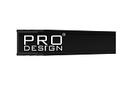 Рейка теневая алюминиевая Pro Design 536 черная