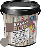 Фуга (затирка для швов) Sopro DF 10 1062, каменно-серый 22, 5 кг