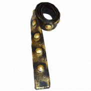 Декоративный ремень для балки ArnoDecor Золото, имитация ковки, Круглая клепка
