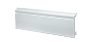 Плинтус напольный из экополимера Winart Ампир Pro HDPS Белый матовый, 80 мм