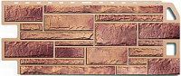 Фасадная панель (цокольный сайдинг) Альта-Профиль Камень Кварцит