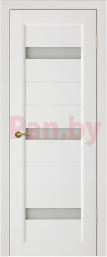 Межкомнатная дверь массив сосны Vilario (Стройдетали) Леон ДЧ Белый (900х2000)
