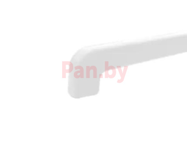 Заглушка на оконный отлив Профиль-Компани NSL двухсторонняя 360 мм белый фото № 1