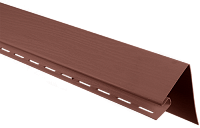 Околооконная планка для сайдинга Альта-Профиль Красно-коричневый, 3,05м