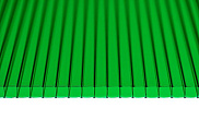 Поликарбонат сотовый Сэлмакс Групп Скарб-про Люкс зеленый 6 мм, 2100*6000 мм