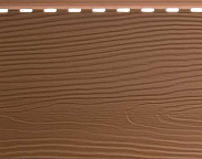 Сайдинг наружный виниловый Альта-Профиль Альта-Борд Элит Светло-коричневый