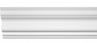 Плинтус потолочный из полиуретана Декомастер 96406F гибкий (85*85*2400мм)