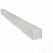 Декоративная балка из полиуретана ArnoDecor Рустик Белый, 120х120мм, 1м