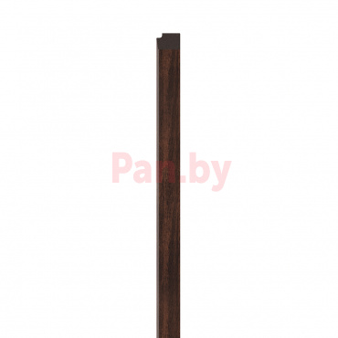 Финишная планка для реечных панелей из полистирола Vox Linerio L-Line Chocolate правая фото № 1