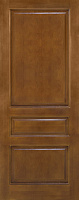 Межкомнатная дверь массив сосны Поставский мебельный центр Модель №5 ДГ, Коньяк (800х2000)