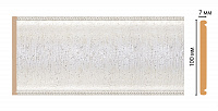 Декоративная панель из полистирола Декомастер Stone Line Q10-42 2400х100х7