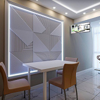 Декоративная 3д панель из полиуретана Orac Decor W108 Zigzag 3D 2000х250х18