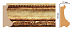 Декоративный багет для стен Декомастер Ренессанс 516-126 фото № 2