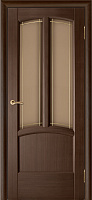 Межкомнатная дверь массив сосны Vilario (Стройдетали) Ветразь ДО, Венге (900х2000)