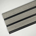 Декоративная реечная панель из полистирола Grace 3D Rail Ясень серый, 2800*120*10 мм фото № 2