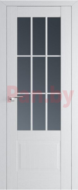 Межкомнатная дверь царговая ProfilDoors серия X Классика 104X, Пекан белый Мателюкс графит фото № 1