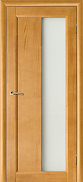 Межкомнатная дверь массив сосны Vilario (Стройдетали) Вега-18 ДО, Светлый орех