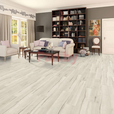 Ламинат Egger Home Laminate Flooring Classic EHL105 Дуб Крестон белый, 10мм/33кл/4v, РФ фото № 5
