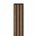 Декоративная реечная панель из полистирола Vox Linerio M-Line Mocca 2650*122*12 мм фото № 1