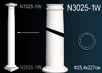 Колонна из полиуретана Перфект N3025-1W