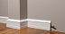 Плинтус напольный из дюрополимера Decor-Dizayn Белая Лепнина DD711 фото № 1