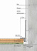 Микроплинтус напольный алюминиевый Laconistiq Micro L Max Белый матовый порошковый фото № 3