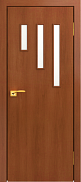 Межкомнатная дверь МДФ ламинированная Юни Стандарт С-67, Итальянский орех