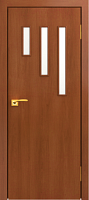 Межкомнатная дверь МДФ ламинированная Юни Стандарт С-67, Итальянский орех