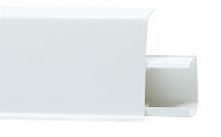 Плинтус напольный пластиковый (ПВХ) Winart Tera 72 700 Белый Матовый